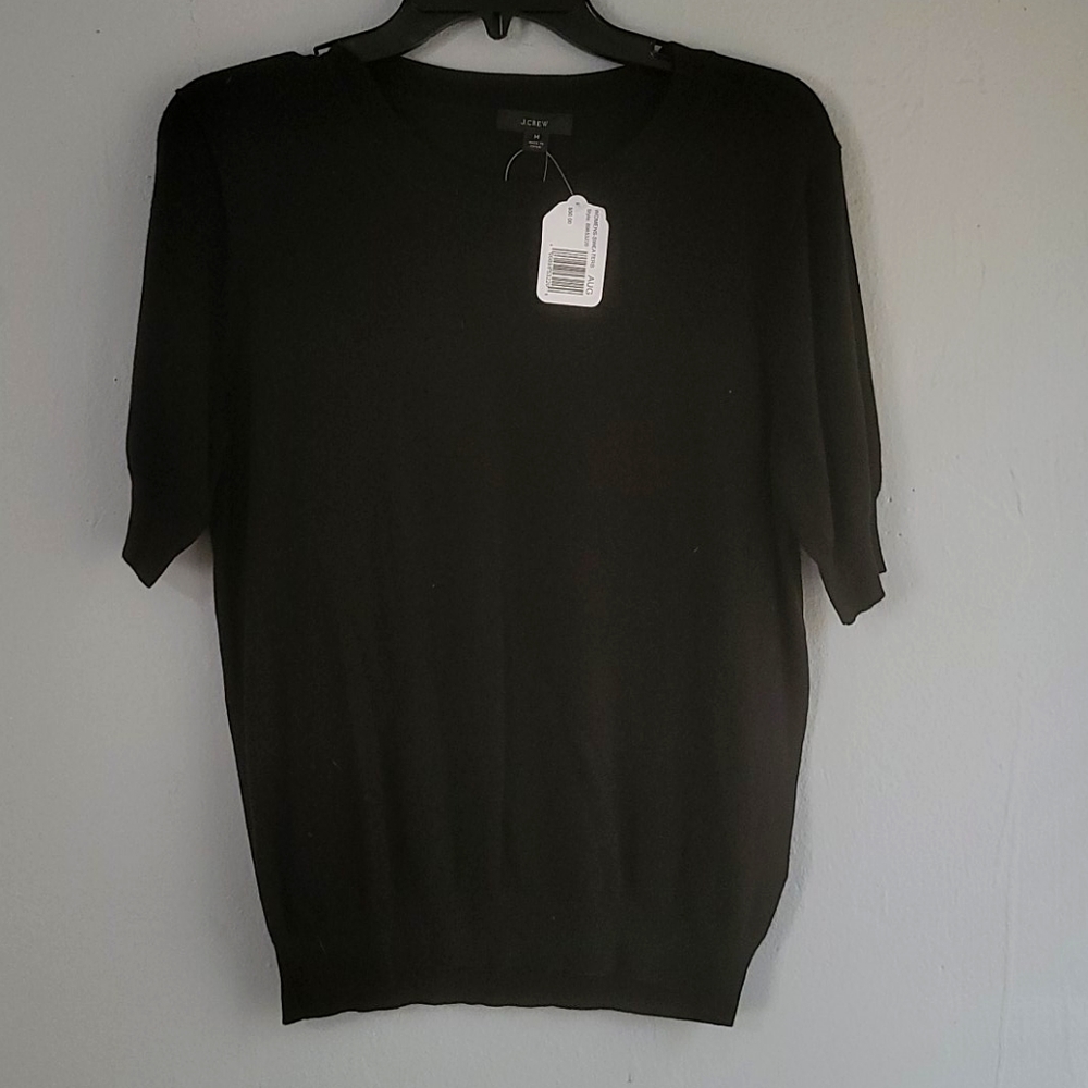 J Crew short sleeve sweater